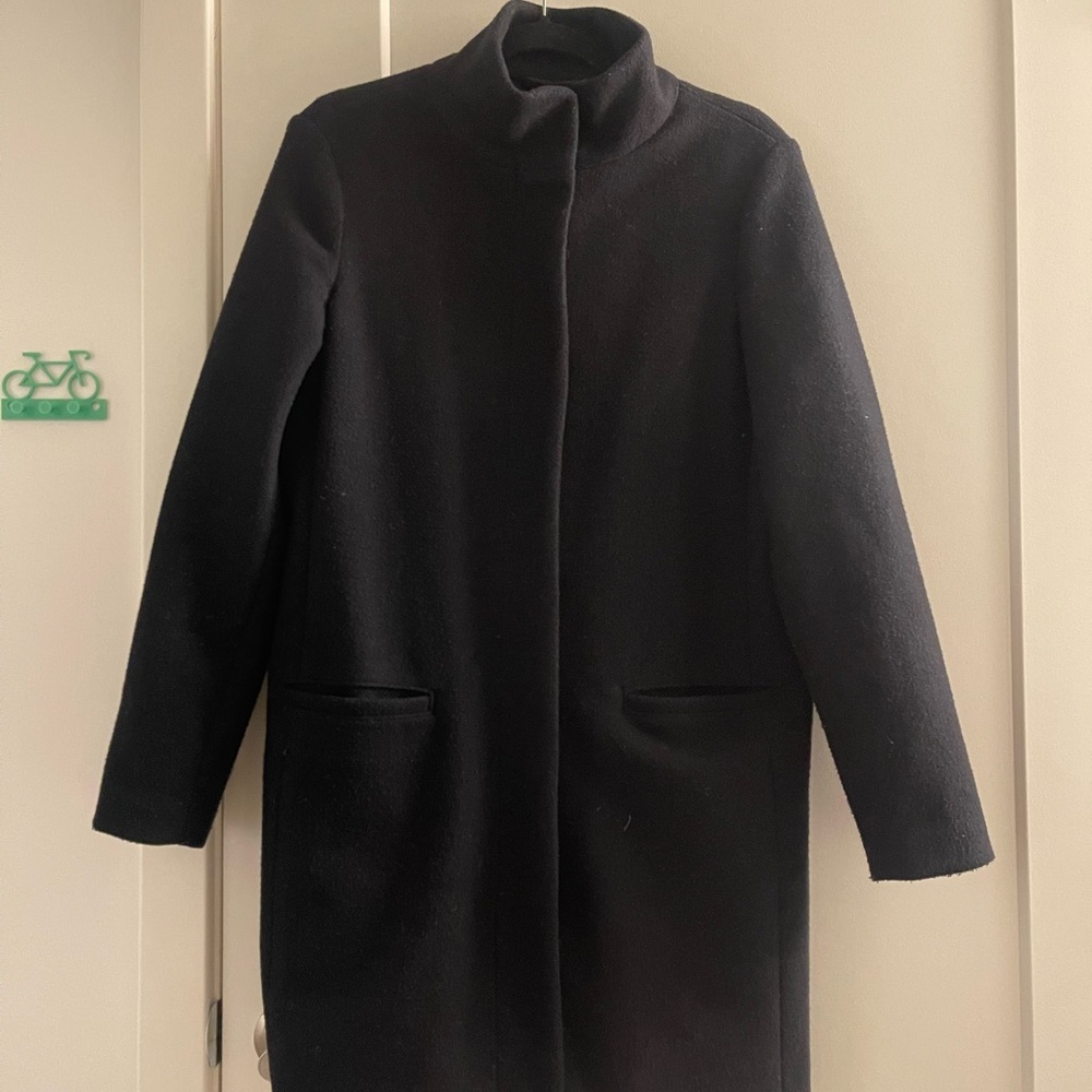 Blacker old navy pea jacket with collar